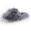 Fashion Women Luxury Fur Slippers 2025 New Lightweight Flat Half Slippers Outdoor Baotou Shoes Women Fashion Round Toe Fur Slides Woman