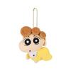 San-Ei Boeki Crayon Shin-chan Petanko Mascot Himawari Plush Toy