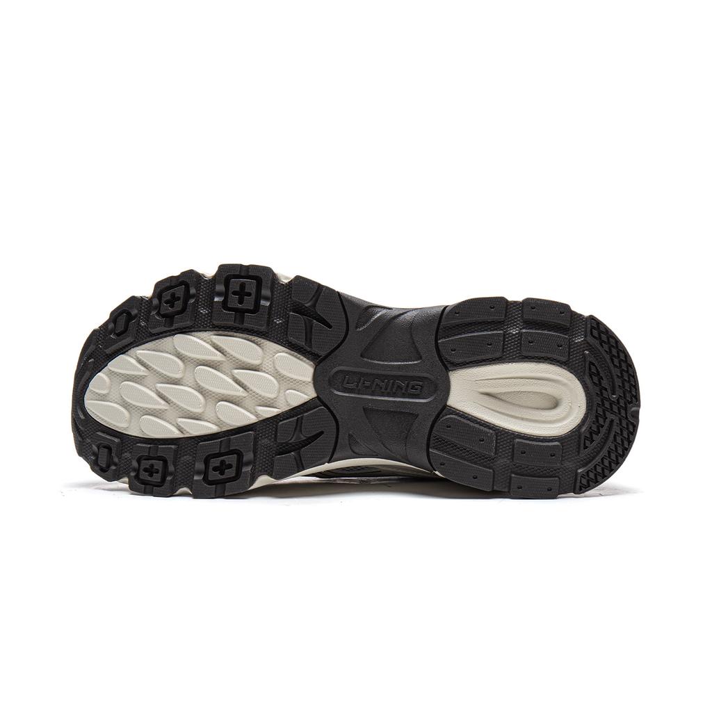 Li Ning Cushioning Slip Resistant Abrasion Resistant Breathable Support Lightweight Low top Casual Shoes Men's AGLW003-2