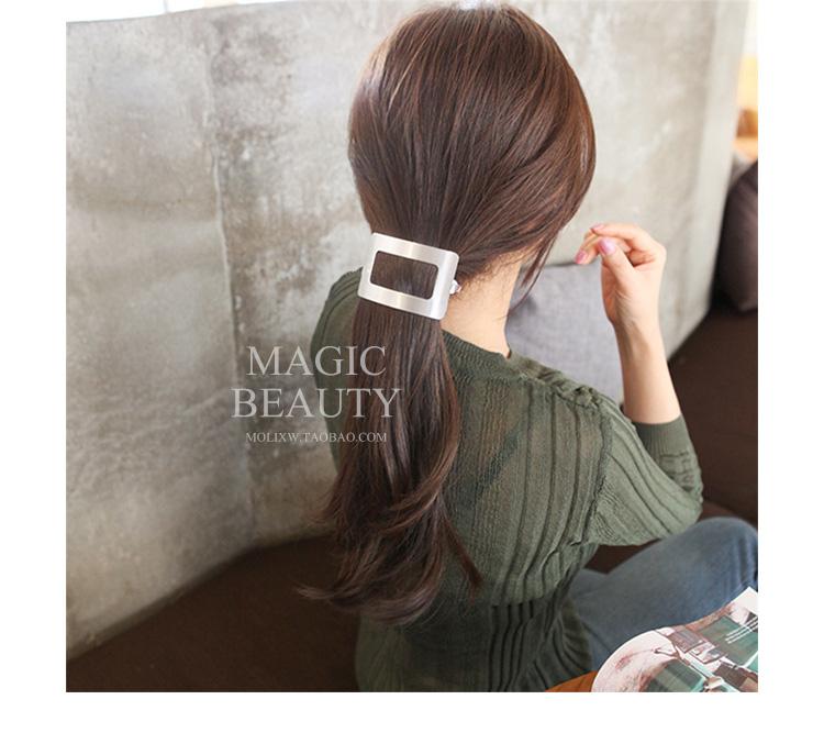Neue Beliebte Mode Geometrische Metall Haarnadeln Frauen Mädchen Haarspangen Nadel Spangen Accessoires Haargriff Haarspange Kopfschmuck