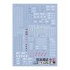 Fluorescent!! HG RG EG MG MGSD PG RE HiRM Robot MS Detail Up Water Transfer Decal (for MGSD Destiny No.05) [Parallel Import]