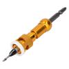 5 Pieces Countersink Drill Bits with Adjustable Depth Stop 82 Degree Screw Countersunk Drill Set for