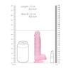 Realrock - Realistic Dildo With Balls 15 Cm