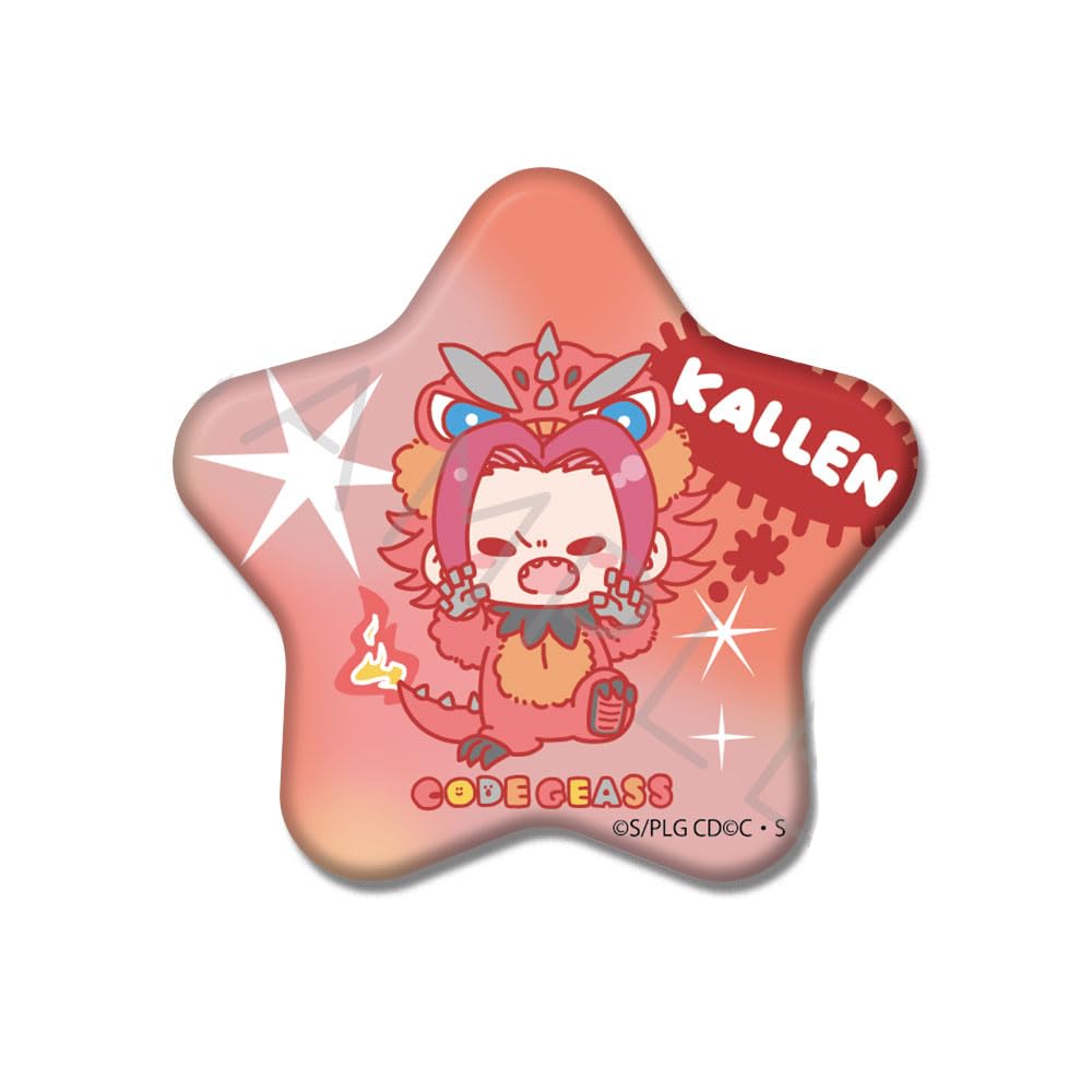 

Lelouch of the Can Badge MD Code Geass Rebellion [Karen] Star-Shaped