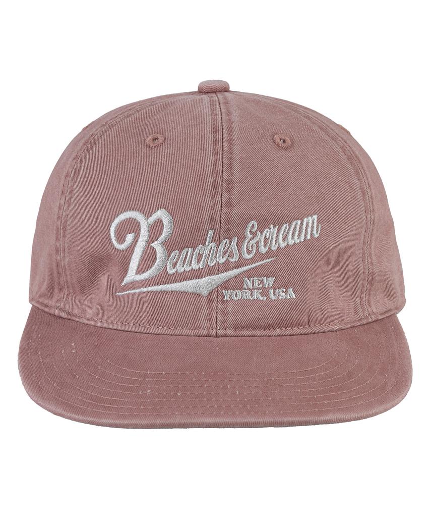 Bichiseuaenkeulim New York Usa Plat-Ball Cap-Pink