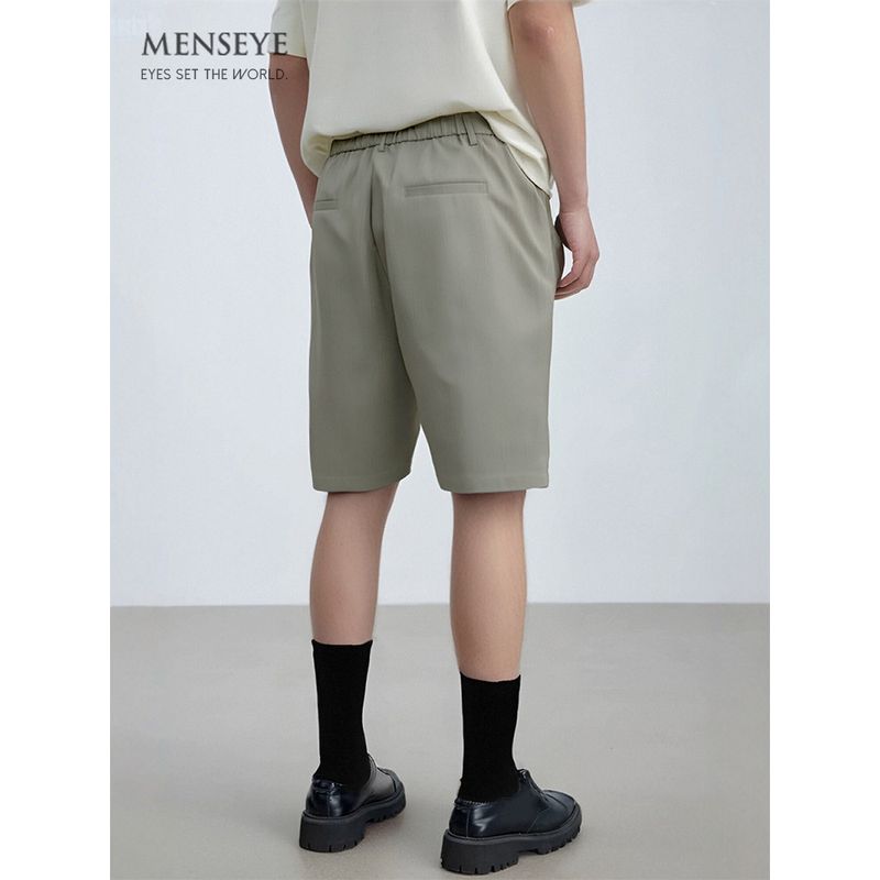 Menseye Men's Shorts Casual Pants Men's Dress Pants Business Commuting Summer Hot-Selling Breathable Korean Style Drapey Trendy