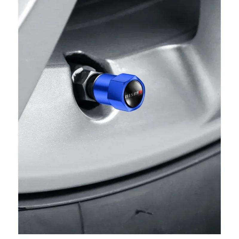 Car Styling Wheel Tires Covered with Automobile Universal Tube Tire Air Valve Cap Dustproof for Nissan NISMO Tiida Teana GTR GTR