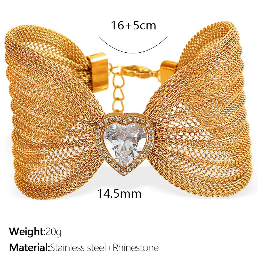 Ins Hot Sale Bracelet Gentle and Sweet Bracelet Butterfly Diamond Jewelry Natural Stone Jewelry