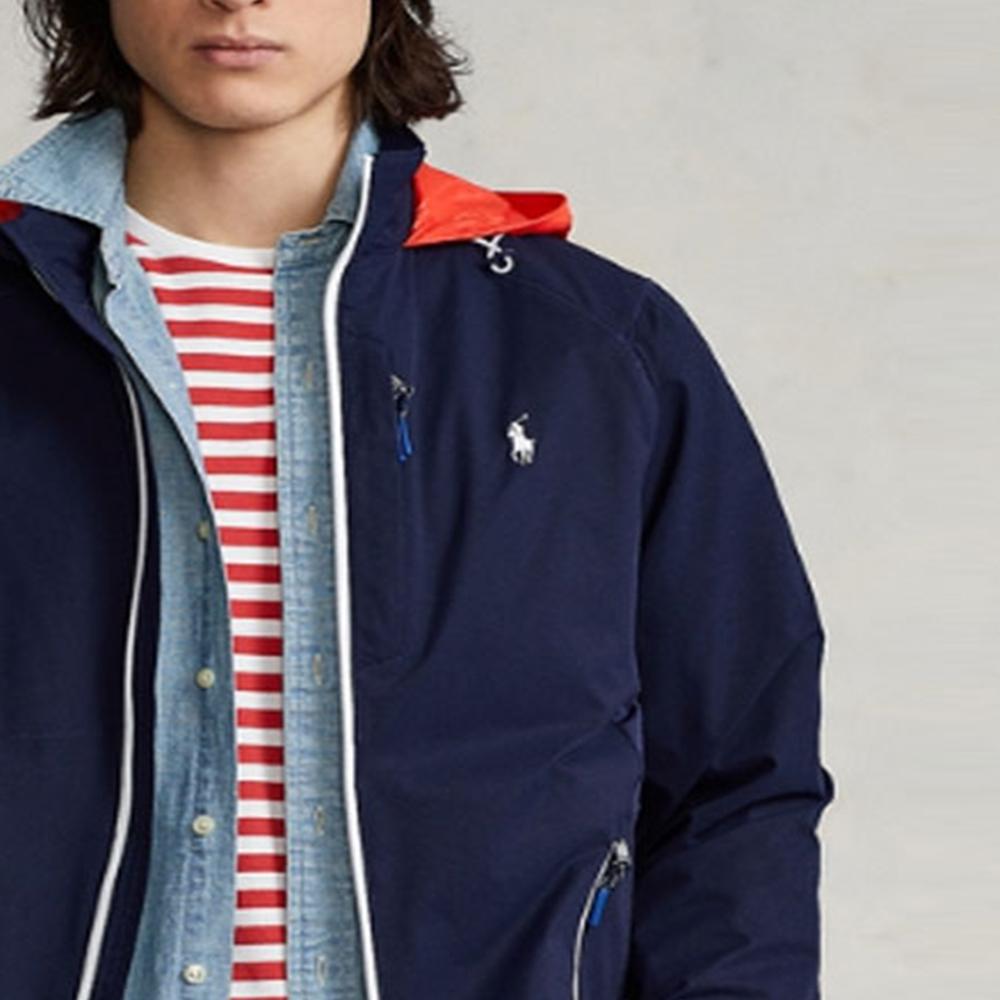 Polo Ralph Lauren Packable Hooded Jacket Men Jackets Navy-Blue MNPOOTW16020786-410