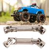 2Pcs RC Car Drive Shaft High Strength Steel Structure RC Car Upgrades Parts for FMS FCX24 1/24 Climbing Car
