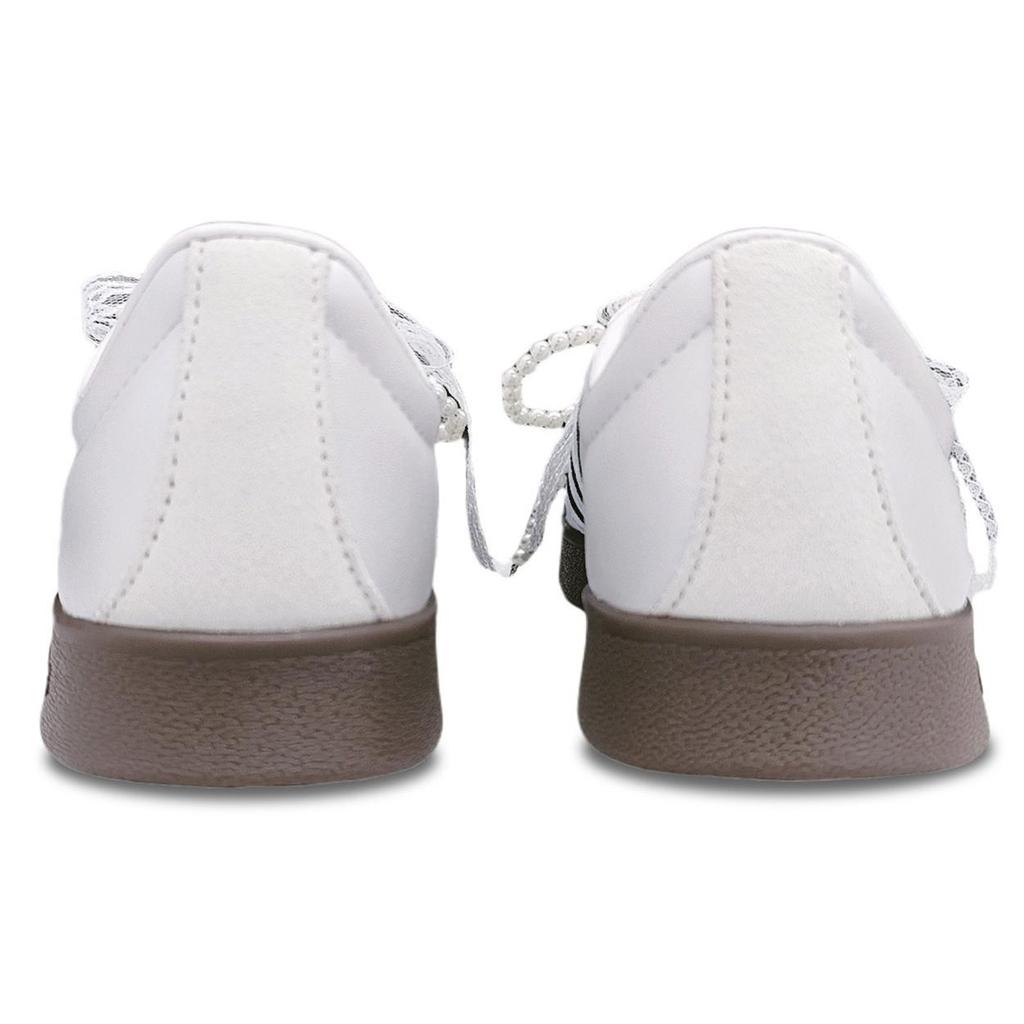 adidas Neo VL Court 2.0 Lightweight Breathable Lightweight And Breathable Low Top Skateboard Shoes Women's White ID6015(Team1248- )