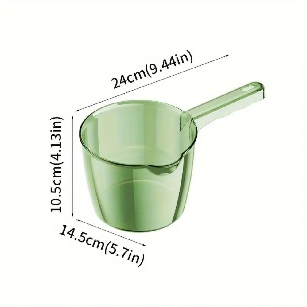 Thicken Transparent Water Scoops Multi-purpose Bathroom Water Spoon Water Ladle  Kitchen