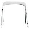 3 Bow Bimini Top with Side Panels 183 x (137 152) x 137 cm