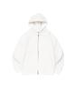 Becanvas Becanvas Fleece Overfit Hood Zip-Up (White)