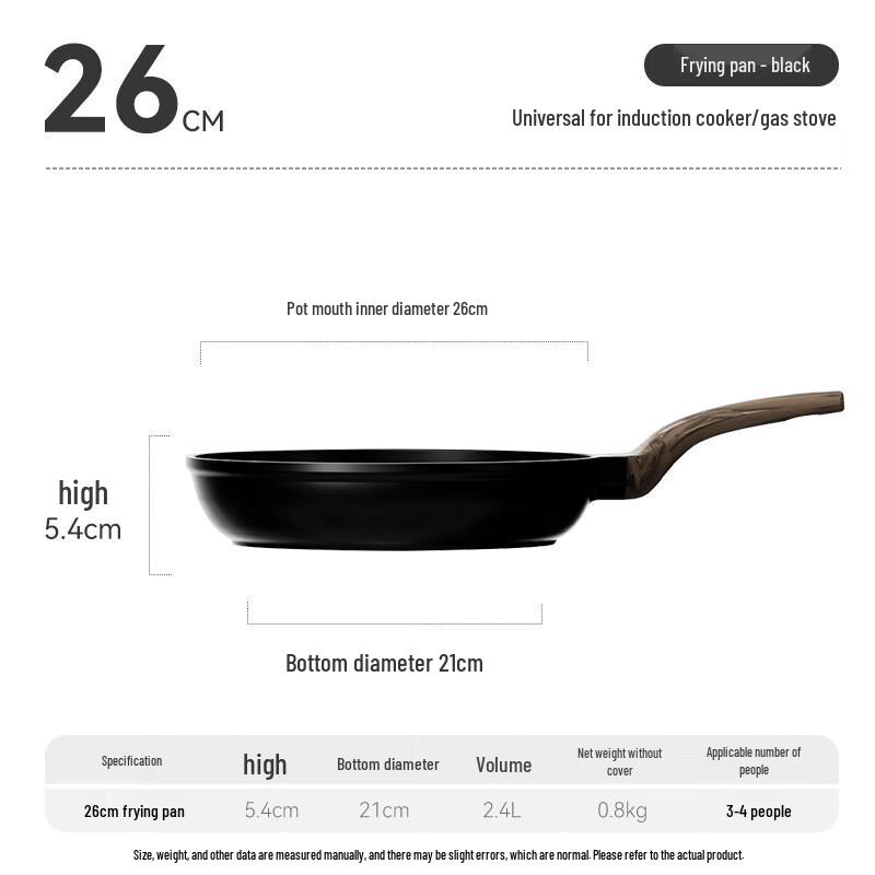 ZISIZ Universal Non-Stick Frying Pan