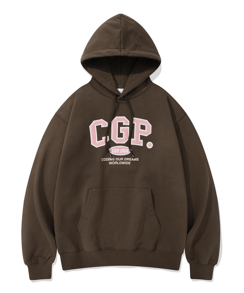 Cgp Arch Logo Hoodie_Brown