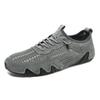 2025 New Summer Men's Casual Sports Shoes Large Size Sewn Leather Mesh Shoes Octopus Men's Shoes