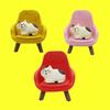 Weißer Katzen-Telefon- & Tablet-Ständer - Kreatives Harz-Ornament Geschenk