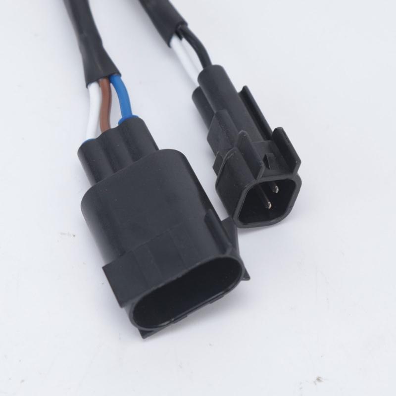 LED Tail Light Wiring Adapter for 2009-2018 1500 2500 3500 with Attached End Fittings and Two Finned Modules, Built to Link Existing Halogen Tail