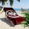 Eintracht Frankfurt Print Beach Towel, Large Soft Quick Dry Towel for Beach Camping Swimming