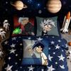 Cartoon D-Danny P-Phantom Cushion Cover Home Office Convenient Nordic Simplicity Hit With Zipper Cushion Cover