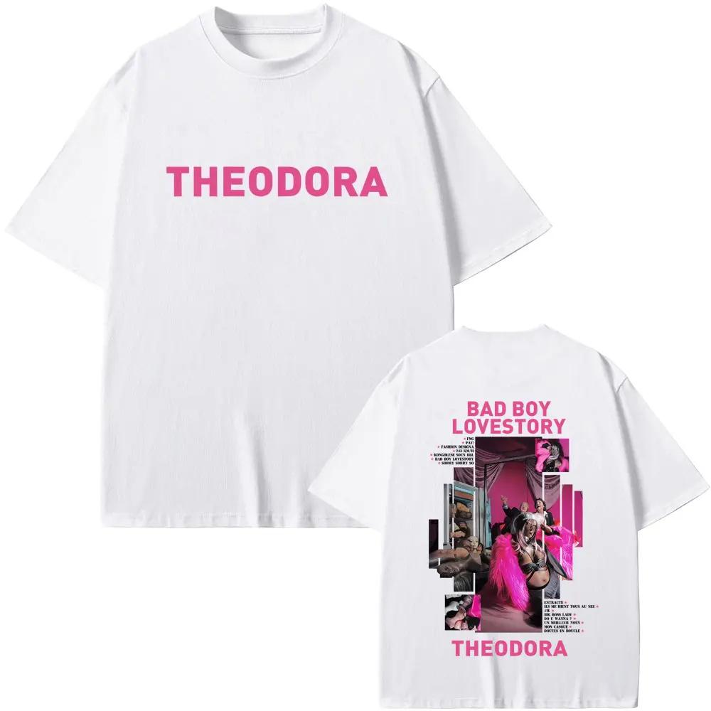 2026 Summer Say Singing Portable Odola Mega Bbl Bad Boy Lovestory Graphic Tshirt Male Hip Hop Cotton Short Sleeve Loose Casual