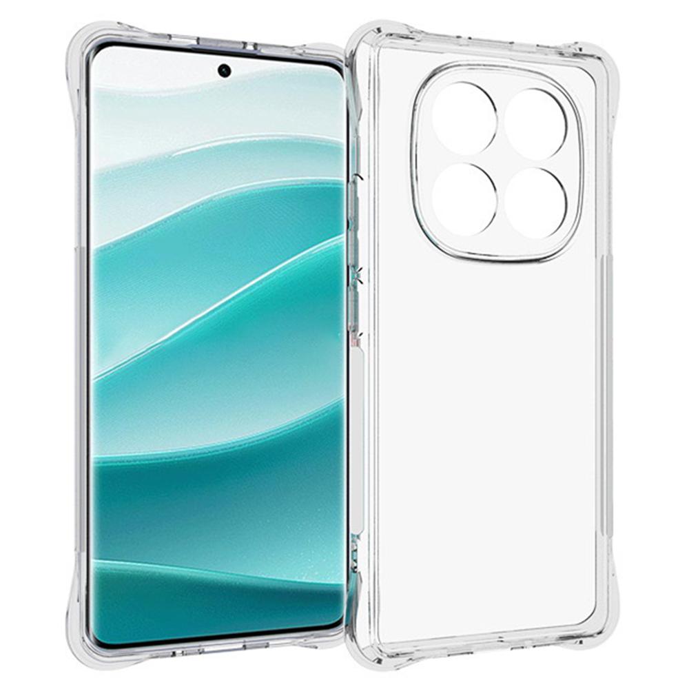 

WANLONFENG WL Series For Xiaomi Redmi Note 14 Pro 5G/Poco X7 5G TPU Case 2.0mm Phone Cover with Tempered Glass Film Style A
