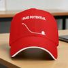 I Had Potential Baseball Cap  Unisex-Teens Custom Logo Trucker Hat Summer Y2K Retro Running Hippie  Baseball Caps