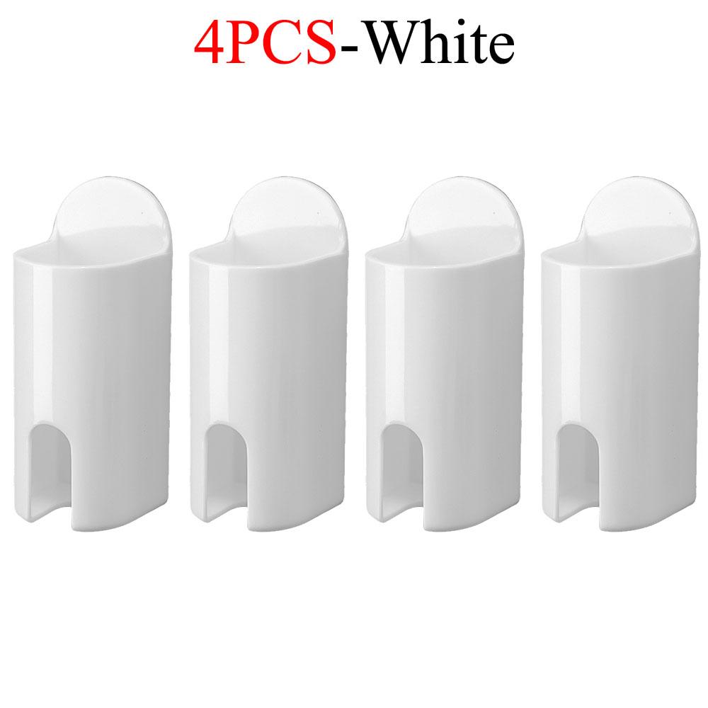 1/4 szt. Elektryczny uchwyt na szczoteczki do zębów naścienny baza do przechowywania szczoteczek do zębów bez wiercenia samoprzylepny stojak do przechowywania akcesoria łazienkowe