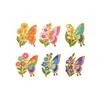 6Pcs Colorful Butterfly Pin Butterfly Shape Decor Badge Fashion Clothing Pin  Gift