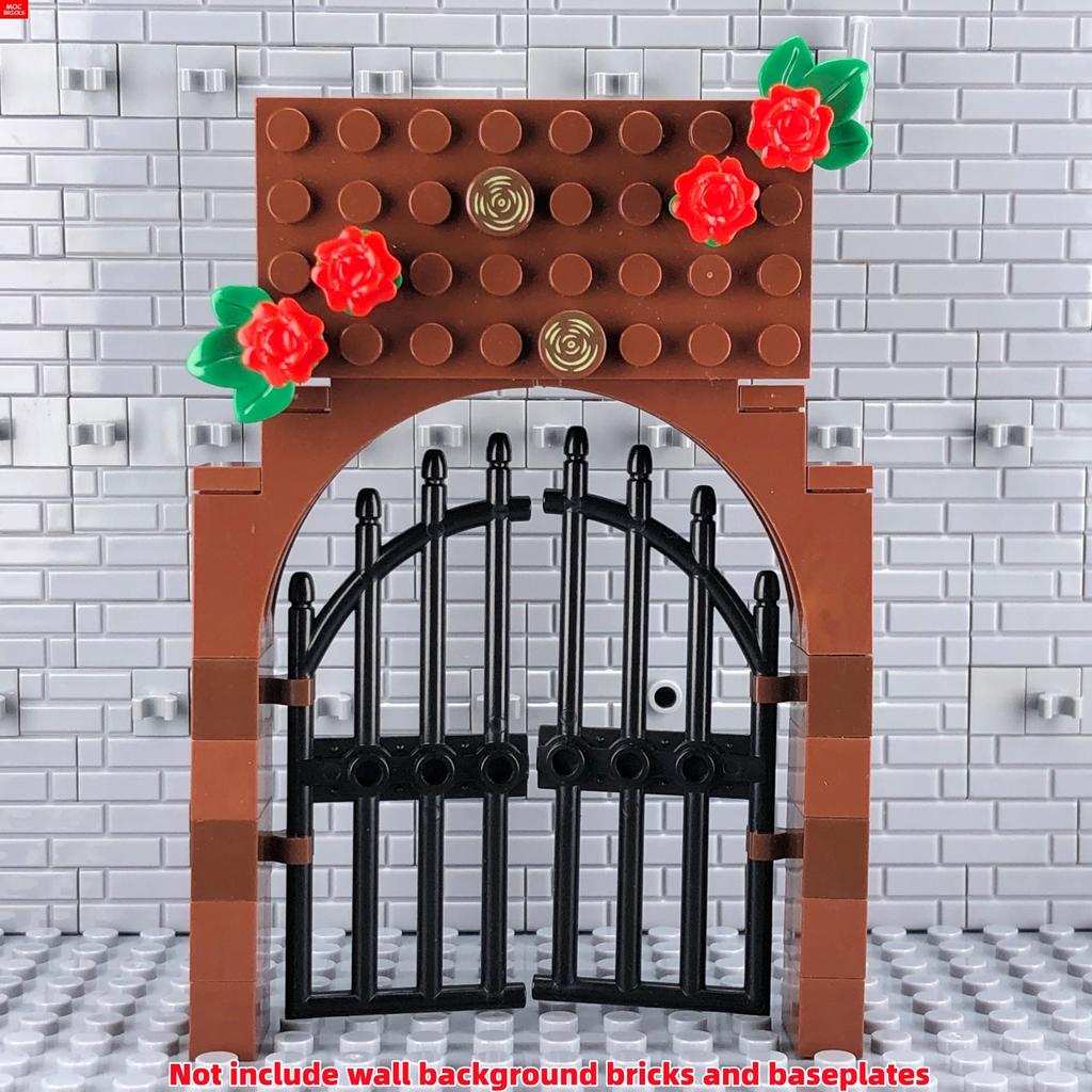 MY OWN CREATION Blocks City Door Windows Add-Ons Building Blocks House Fence Stairs Ladder DO-IT-YOURSELF Parts Toy Ideal For kid