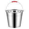 Stainless Steel Portable Cleaning Bucket