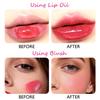 Kiss beauty lip gloss blush liquid lip cheek dual purpose complexion natural whitening lip gloss