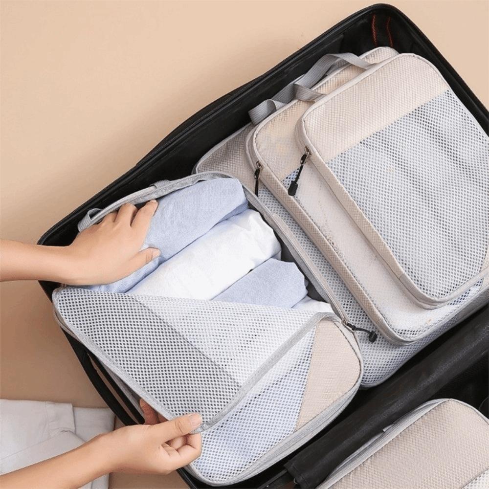 3pcs Multifunctional Travel Compression Bags Extensible Luggage Organizer  Travel Essentials