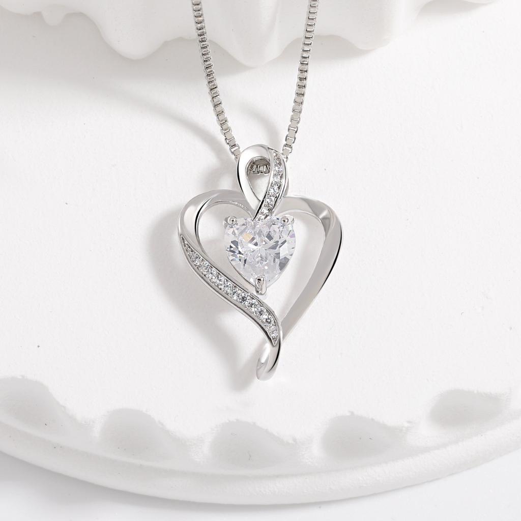 Heart Pendant Necklace Premium Mother'S Day Gift Unlimited Love Constellation Stone Love Necklace Premium Durable