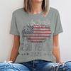 We The People 17762026 Tshirt 250 Years Of Freedom Vintage Usa Flag Graphic Tee Patriotic 4th Of July Casual Unisex Shirt