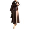 Cross-border Europe, America, Amazon  Autumn New Women's Clothing Fashion Temperament Button Waist Top Skirt