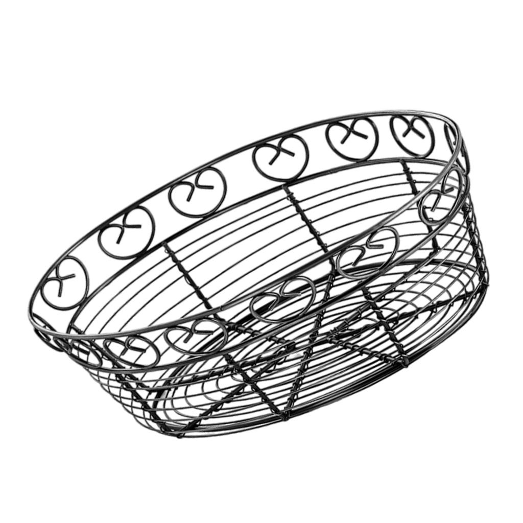 Versatile Food Storage Basket for Kitchen Dining Table Countertop Bread Fruits Bread Organization