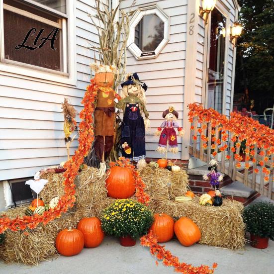 Seasonal Pastoral Scenery Props Artificial Maple Leaf Garland, Autumn Hanging Plant Fake Fall Realistic Silk Leaves Rattan, Orange Red