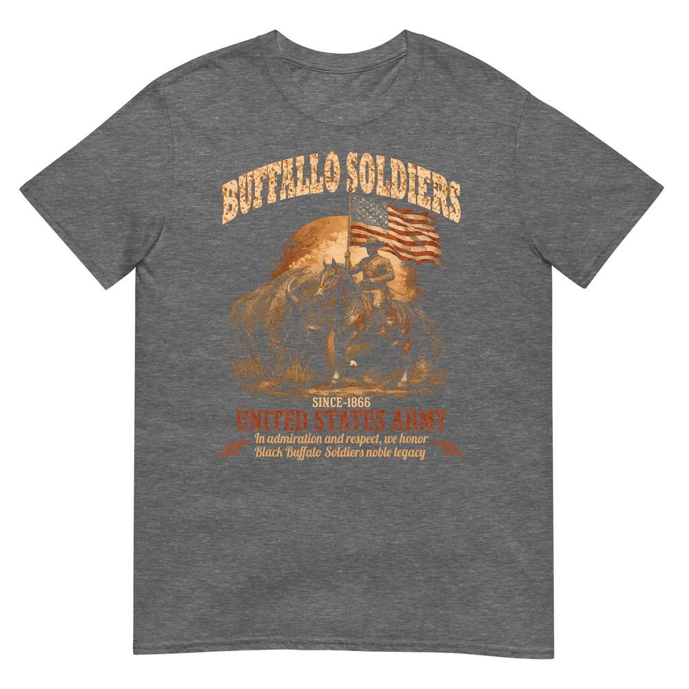 Buffalo Soldiers African American Black History Military Us TShirt