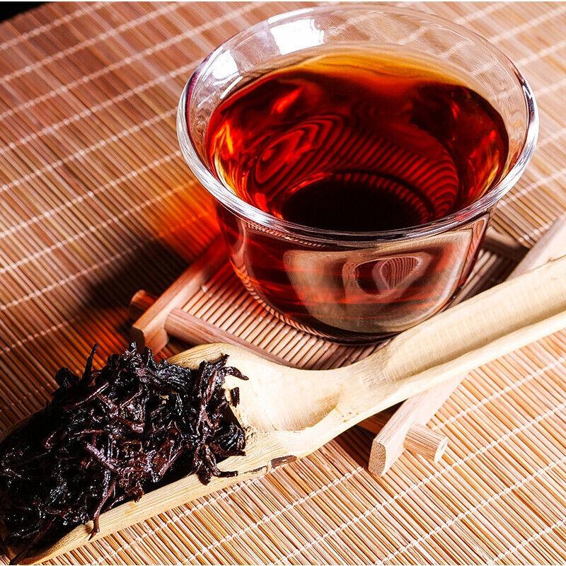 357г Чай Пуэр Спелый чай Чайный пирог с большим деревом Юньнаньский чай Пуэр Чайный пирог — фото 6