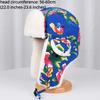 Men Women Thicken Hat Cap Floral Ear Flap Faux Fur Thermal Ethnic Plush Warm Hat