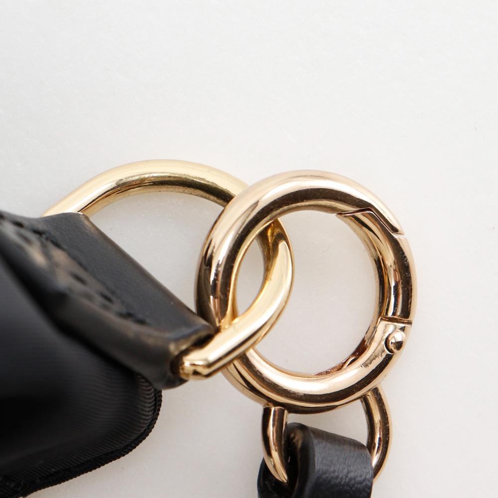 Tory Burch Tilda Umhängetasche 51332 Semi-Shoulder schwarz Nylon Damen Gebraucht