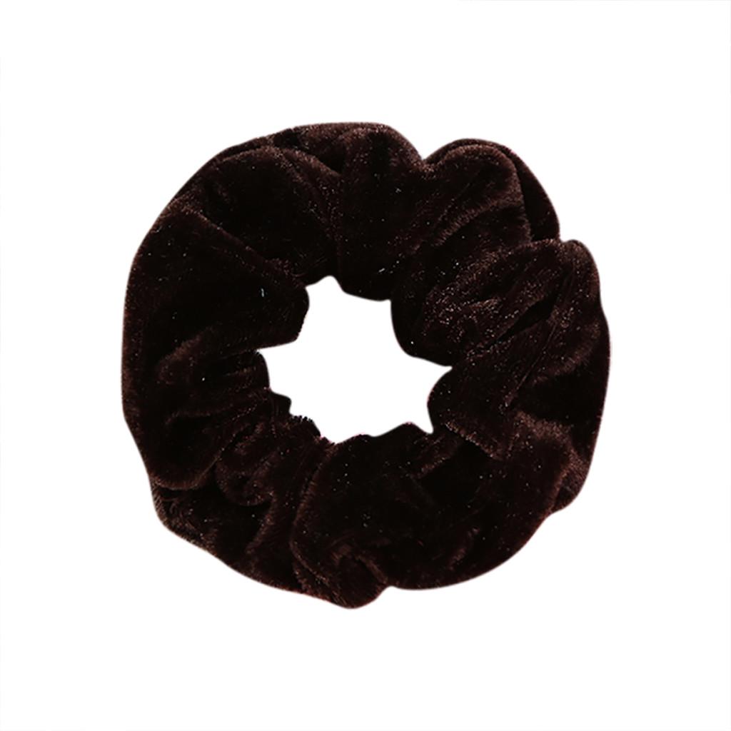 

1 шт. Оксамитові еластичні гумки для волосся для жінок або дівчаток One Size