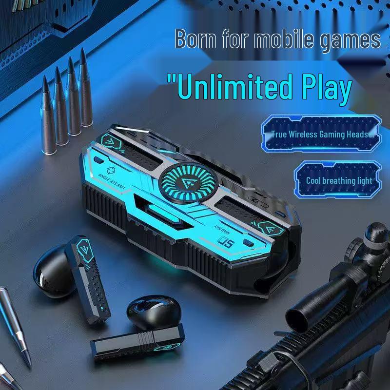 X37 Wireless Gaming Bluetooth Headset: Noise-Canceling, Low Latency, Mecha Style, Long Battery Life.