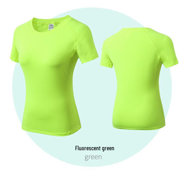 PRO Quick-Dry Sweat-Wicking Stretchy Short Sleeve Fitness T-Shirt