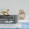 Sculpture Figurine Artwork Collectible Ornament Horse Statue for Desk Decoration Bookcase Living