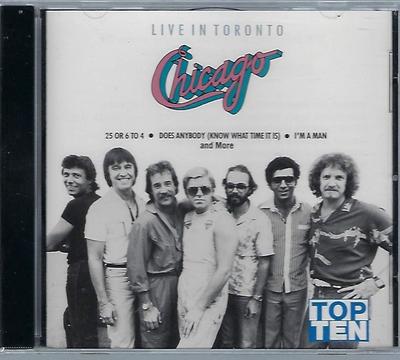 CD CHICAGO - Live In Toronto  Japan Rock Used