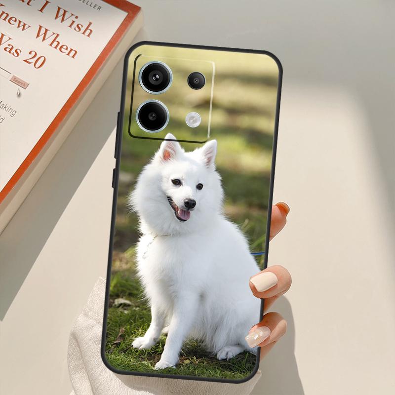 Japanese Spitz Dog Funda For Xiaomi Redmi Note 13 14 9 10 12 11 15 Pro Plus Case For Redmi 15 C 12C 13C 14C 10C
