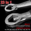 Adjustable Spanner Universal Wrench 7-19mm CR-V Key Adjustable Spanner Non-slip Multifunctional Flexible Hand Tool Hand Tool